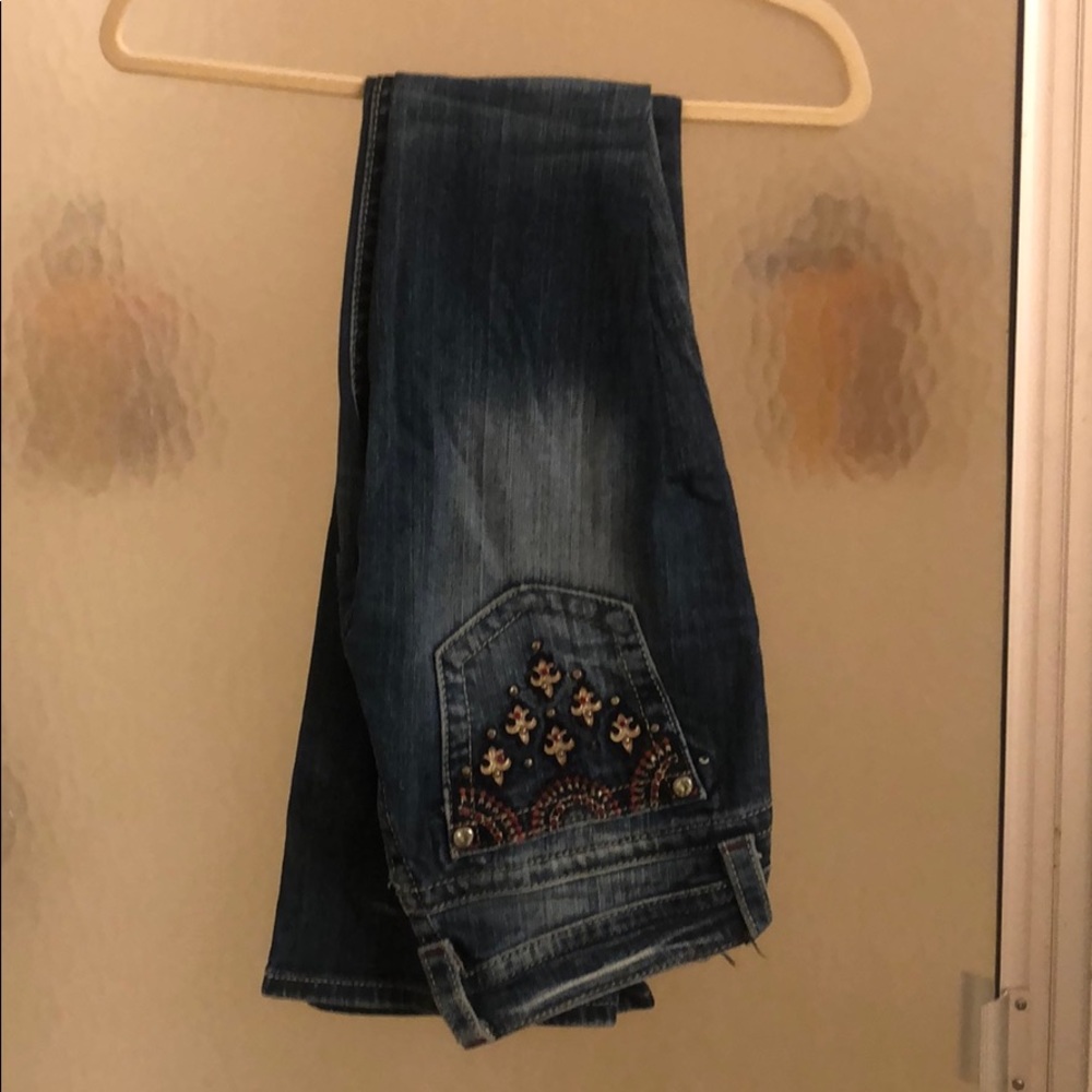 Miss me boot cut jeans size 27